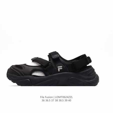斐乐女士凉鞋 FILA FUSION 意大利百年经典运动品牌，网红单品 小红书推荐爆款。FILA斐乐火星鞋新款厚底增高老爹鞋 复古百搭运动鞋斐乐潮牌文化球鞋 街 - 点击图像关闭