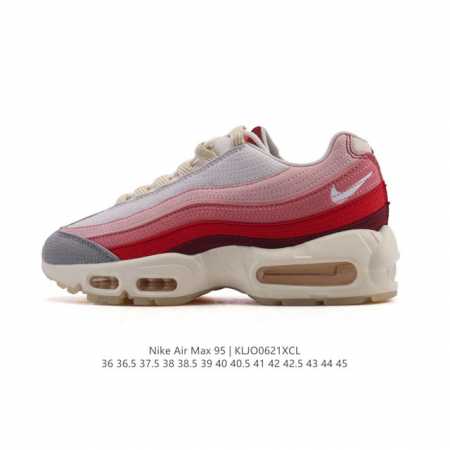 公司级 Nike 耐克 Air Max 95 潮流百搭 气垫缓震慢跑鞋 休闲防滑运动鞋！Nike耐克跑步鞋经典透气舒适运动鞋休闲鞋。为了迎接今年的世界地球日，N - 点击图像关闭