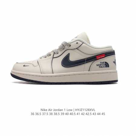 公司级 耐克 乔丹air Jordan 1 Low Aj1 乔1 乔丹1代aj1 低帮复古文化休闲运动篮球鞋。该鞋款从 1985 年元年款汲取设计灵感，焕新演绎 - 点击图像关闭