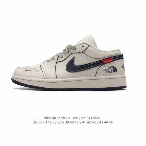 公司级 耐克 乔丹air Jordan 1 Low Aj1 乔1 乔丹1代aj1 低帮复古文化休闲运动篮球鞋。该鞋款从 1985 年元年款汲取设计灵感，焕新演绎