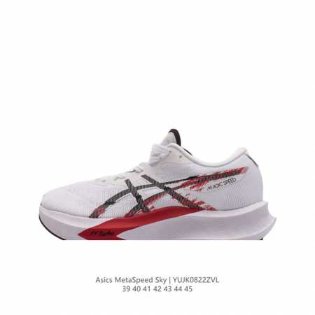 asics亚瑟士全新碳板竞速跑鞋，Metaspeed Sky马拉松缓震跑步鞋 亚瑟士asics Metaspeed Sky 是一款专业级出色的碳纤维板跑步鞋，具 - 点击图像关闭