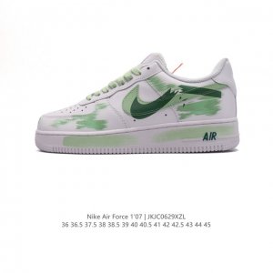 公司级 Af1耐克 Nike Air Force 1 ‘07 Low 空军一号 厚底增高百搭运动板鞋 原楦头原纸板 打造纯正空军版型，专注外贸渠道 全掌内置蜂窝