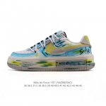 公司级 Af1耐克 Nike Air Force 1 ‘07 Low 空军一号 小白鞋 解构绑带 双鞋带 厚底增高百搭运动板鞋 原楦头原纸板 打造纯正空军版型，