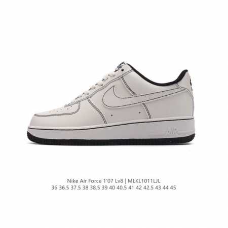 耐克 Nike Air Force 1 '07 Low 空军一号含气垫 小白鞋 低帮百搭厚底增高休闲运动板鞋。柔软、弹性十足的缓震性能和出色的中底设计，横跨复古 - 点击图像关闭
