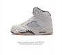 耐克 Nike Air Jordan 5 Retro 中帮 乔丹之子 Aj5 乔丹5代 Aj5 乔5 乔丹5 中邦 乔丹篮球运动鞋 复古休闲文化篮球鞋 后跟饰有