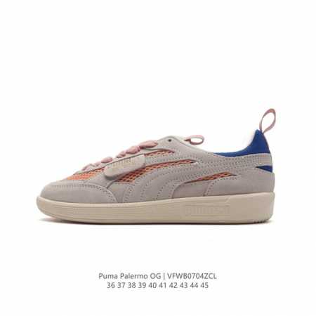 彪马puma Palermo Og 防滑耐磨低帮德训板鞋 男女运动鞋，Army Trainer Og休闲鞋沿用德训鞋经典外观 鞋身和鞋舌分别添加了品牌标志性 L - 点击图像关闭