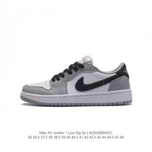 头层皮 耐克 乔丹air Jordan 1 Low Aj1 乔1 乔丹1代aj1 低帮复古文化休闲运动篮球鞋，从1985 年面世的元年款汲取设计灵感，采用简洁大