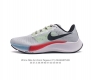 耐克 Nike Air Zoom Pegasus 37 登月跑鞋登月37代 马拉松 透气缓震疾速跑鞋超级飞马涡轮增压马拉松休闲运动慢跑鞋鞋。采用透气网眼鞋面搭配