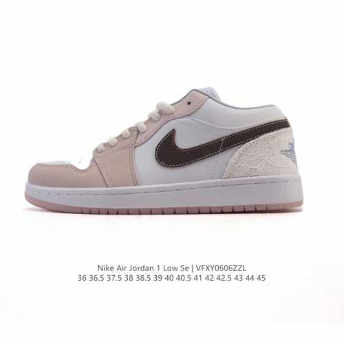 耐克 乔丹Air Jordan 1 Low Aj1 乔1 乔丹1代Aj1 低帮复古文化休闲运动篮球鞋。从1985 年面世的元年款汲取设计灵感，采用简洁大方的经典