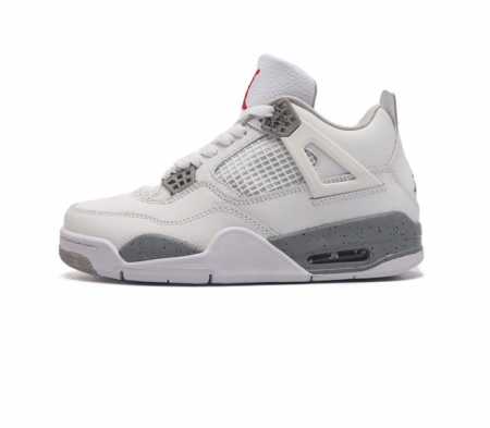 全二层皮 耐克 Nike Air Jordan 4 Retro Og迈克尔 乔丹aj4代乔4 中帮复古休闲运动文化篮球鞋 秉承轻量化的速度型篮球鞋设计思想完成设 - 点击图像关闭