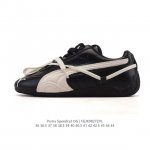 Puma Speedca Og 彪马极速赛车系列低帮德训风拼接复古百搭休闲运动赛车鞋 鞋款从80、90年代赛车手所穿的防火赛车鞋为原型，鞋身线条模仿了赛车的流线