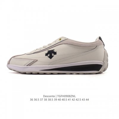新品公司级 Descente Cron Racer 迪桑特休闲鞋，男女同款设计，迪桑特Cron Racer系列是一款融合日系极简设计与功能科技的多场景休闲鞋，核