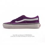 Vans 万斯 采用正确原装铝楦数据开发鸟嘴楦型版本范斯Vans Sk8-Low Reissue S改良低帮帆布休闲运动硫化滑板鞋。 码数：35 36 36.5