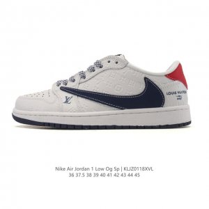 公司级 耐克 Nike Air Jordan 1 Low Og Sp Military Blue Aj1乔1倒勾 2026年新款低帮篮球鞋 Aj1 乔丹1代 A