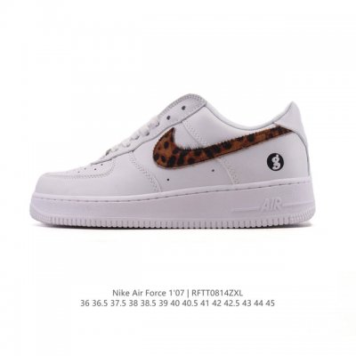 耐克 Nike Air Force 1 '07 Low 空军一号含气垫 小白鞋 2025年新款 低帮百搭厚底增高休闲运动板鞋。柔软、弹性十足的缓震性能和出色的中