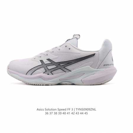 新品公司级 亚瑟士Asics Solution Speed Ff 3网球鞋Asics亚瑟士男女运动鞋专业网球鞋透气防滑厚底增高老爹鞋，这款鞋款搭载了创新的pre - 点击图像关闭