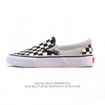 万斯 Vans 中性Classic Slip-On 棋盘格 帆布鞋 硫化板鞋 休闲低帮 运动鞋 Vans的棋盘格鞋款千千万 但Slip-On系列绝对是经典中的经
