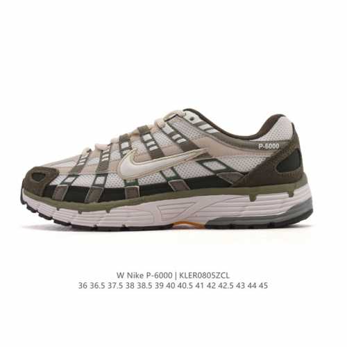 耐克 Nike 男女子休闲运动鞋 P-6000Premium 轻便舒适透气防滑缓震耐磨跑步鞋。P-6000 是一款植根于 2000 年代风格的混合款式，让人想起