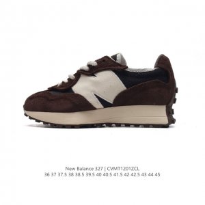 Nb 新百伦 New Balance 327系列复古休闲运动慢跑鞋时尚男女运动鞋 以更纯粹的复古风格设计打造的全新造型 侧身还以解构设计，将 N 字标志以做旧压