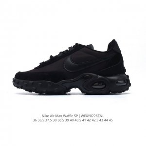 新品公司级 耐克 Nike Air Max Waffle Sp Action Green 休闲跑步鞋华夫饼Sp发售！Fv6946-301这款鞋款融合了Air M