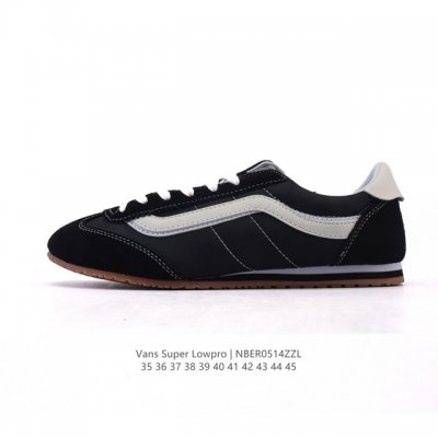 新品 Vans范斯新款Super Lowpro低帮休闲鞋复古百搭板鞋 Vn000D83Ccz早春复古风，Vans薄底鞋来助力！春天已经悄悄来临，上海的阳光明媚得