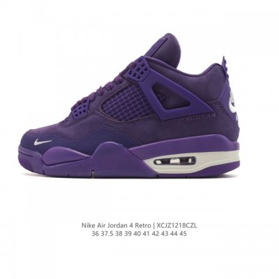 公司级 耐克 Nike Air Jordan 4 Retro Og迈克尔 乔丹Aj4代乔4 低帮复古休闲运动文化篮球鞋。秉承轻量化的速度型篮球鞋设计思想完成设计