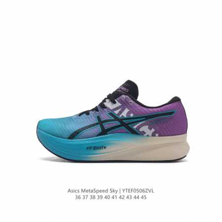Asics亚瑟士全新碳板竞速跑鞋，Metaspeed Sky马拉松缓震跑步鞋 亚瑟士asics Metaspeed Sky 是一款专业级出色的碳纤维板跑步鞋，具 - 点击图像关闭