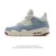 公司级 耐克 Nike Air Jordan 4 Retro Og迈克尔 乔丹Aj4代乔4 低帮复古休闲运动文化篮球鞋。秉承轻量化的速度型篮球鞋设计思想完成设计