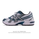 Asics 亚瑟士 新款情侣健步减震复古鞋Gel-1 男女时尚透气运动潮流耐磨休闲鞋 。选用网眼与皮革相接，复古而富有层次感。网布搭配银色金属感线条，虎爪 Lo