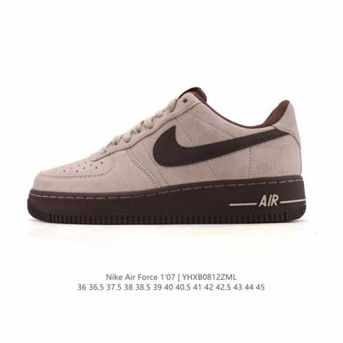 公司级 新款 Af1耐克 Nike Air Force 1 ‘07 Low 空军一号 气垫厚底增高百搭运动板鞋 原楦头原纸板 小白鞋 打造纯正空军版型，专注外贸
