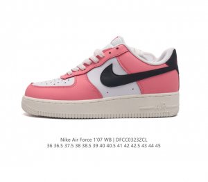 耐克 Nike Air Force 1 07 空军一号 Af 1 低帮 厚底增高百搭 休闲运动板鞋 柔软 弹性十足的缓震性能和出色的中底设计 横跨复古与现代的外