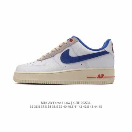 耐克 Nike Air Force 1 '07 Low 空军一号含气垫 小白鞋 低帮百搭厚底增高休闲运动板鞋。柔软、弹性十足的缓震性能和出色的中底设计，横跨复古 - 点击图像关闭