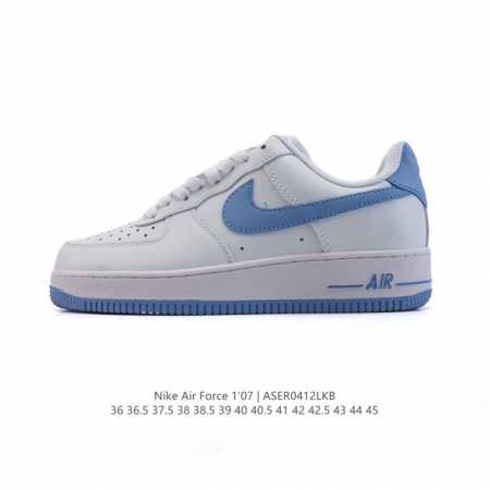耐克 Nike Air Force 1 '07 Low 空军一号含气垫 小白鞋 低帮百搭厚底增高休闲运动板鞋。柔软、弹性十足的缓震性能和出色的中底设计，横跨复古 - 点击图像关闭