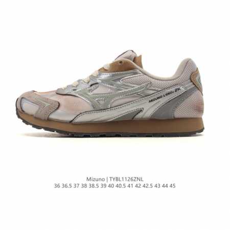 公司级 Mizuno 美津浓 复古时尚休闲舒适减震运动跑步鞋 美津浓Wave机械缓震，可以说是机械缓震跑鞋科技的翘楚。有着非凡的适应性，有着充分而持久的缓震能力 - 点击图像关闭