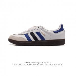 公司级 阿迪达斯 德训鞋 Adidas Originals Samba Og Shoes 经典运动鞋小白鞋 T头鞋 男鞋 彰显休闲摩登风情的时尚经典鞋。它诞生于