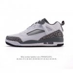 耐克 Nike Jordan Spizike Low 经典爆裂纹复古运动篮球鞋 全新低帮造型吸睛 整双鞋在融合了 Air Jordan 经典鞋款中的标志性元素之
