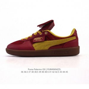 彪马Puma Palermo Og 防滑耐磨低帮德训板鞋 男女运动鞋 大鞋舌，Army Trainer Og休闲鞋沿用德训鞋经典外观 鞋身和鞋舌分别添加了品牌标