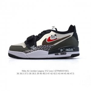 公司级 耐克 Aj 乔丹 Air Jordan Legacy 312 低帮运动鞋 Aj312 乔312百搭篮球鞋 酷炫混搭，谁人不爱？Air Jordan Le