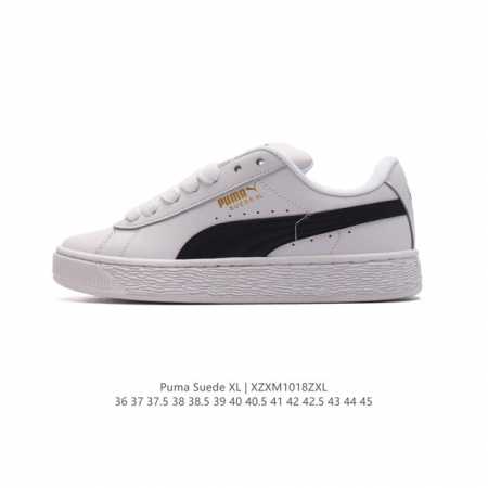 彪马PUMA SUEDE XL 低帮复古轻便透气防滑减震休闲鞋 小白鞋 厚底增高运动板鞋 类型：男女鞋 尺码: 36-45含半码 货号：398708-01 编码 - 点击图像关闭