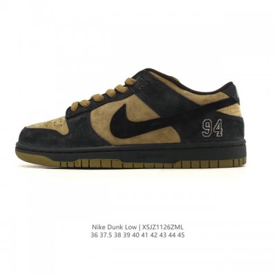 公司级 耐克 Nike Sb Dunk Low pro 男女同款运动鞋复古板鞋，尽情迈步，彰显个性风采。采用柔软皮革鞋面，经久耐穿，塑就如元年款 Dunk 般的