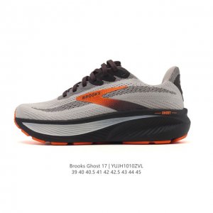 新品公司级 布鲁克斯Brooks Ghost 幽灵 17 经典鞋款厚底增高运动老爹鞋，Max 坐垫。搭载 Dna Loft V3 氮气超临界发泡中底，前掌厚度