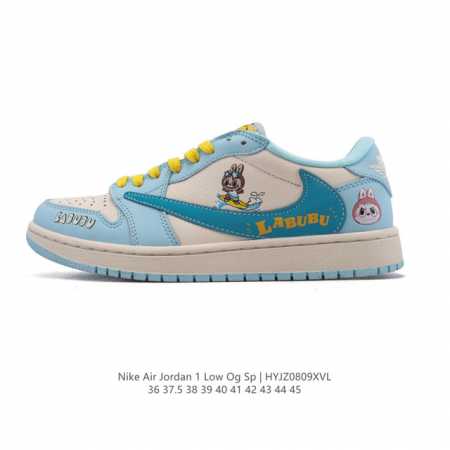 公司级 真标 耐克 Nike Air Jordan 1 Low Og Sp Military Blue Aj1乔1倒勾 2025年新款 蛇年新款 低帮篮球鞋 A - 点击图像关闭