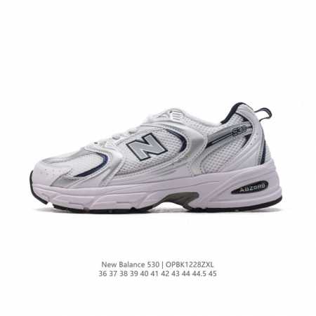 真标 新百伦 Nb530 New Balance 530 复跑古鞋 厚底增高老爹鞋 缓震运动慢跑鞋。Nb530这鞋双确实是nb家经复典古款式之一，以全科新技诠释 - 点击图像关闭