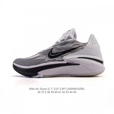 公司级 Nike Air Zoom G.T.Cut 2 Ep耐克新款实战系列运动篮球鞋。全掌React+Zoom Strobel+后跟Zoom 离地面更近的设计