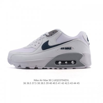 Nike耐克运动鞋 Air Max 90 健身运动跑鞋休闲鞋 复古风十足！Air Max 90 作为 Nike 旗下最经典的鞋型之一，凭借着百搭的造型，获得众多