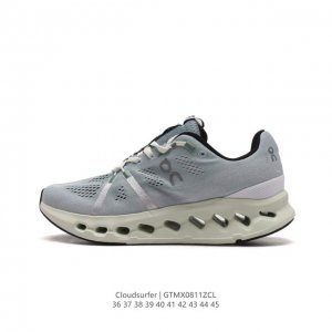 on昂跑 全新综合体能训练运动鞋cloud X 舒适乐趣跑，缓震、轻量。On昂跑 Cloudsurfer上演中底“变形计” ，打破传统格局缔造柔软脚感。On昂跑