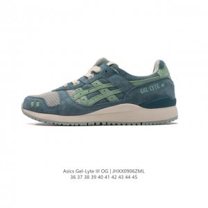 公司级 Asics 亚瑟士 Gel-Lyte Iii 运动鞋 男女休闲鞋复古运动鞋轻便舒适简约复古又百搭。材质选择了大面积麂皮与网眼面料打造，保证了质感与透气性