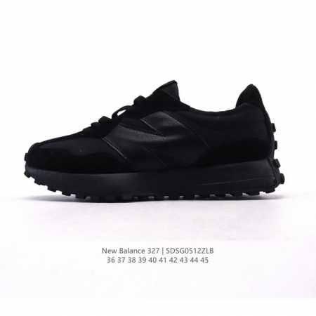 真标 Nb 新百伦 New Balance 327系列复古休闲运动慢跑鞋时尚男女运动鞋 以更纯粹的复古风格设计打造的全新造型 侧身还以解构设计，将 N 字标志以 - 点击图像关闭