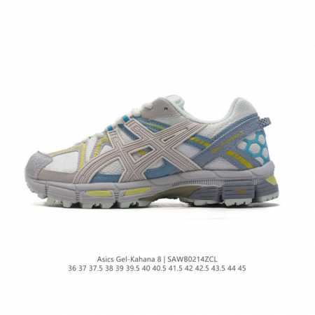 Asics 亚瑟士 Gel-Kahana 8 男女鞋越野跑步鞋抓地稳定运动鞋缓震耐磨跑鞋。Gel-Kahana系列为实用级越野跑鞋，融合机能和户外潮流强势回归， - 点击图像关闭