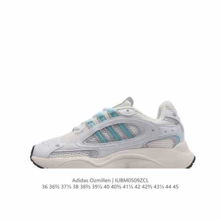 Adidas Originals阿迪达斯三叶草官方 Ozmillen Shoes 男女经典运动鞋 复古 拼色男女低帮缓震运动跑鞋 Oz米伦坏痞兔复古透气运动跑鞋 - 点击图像关闭